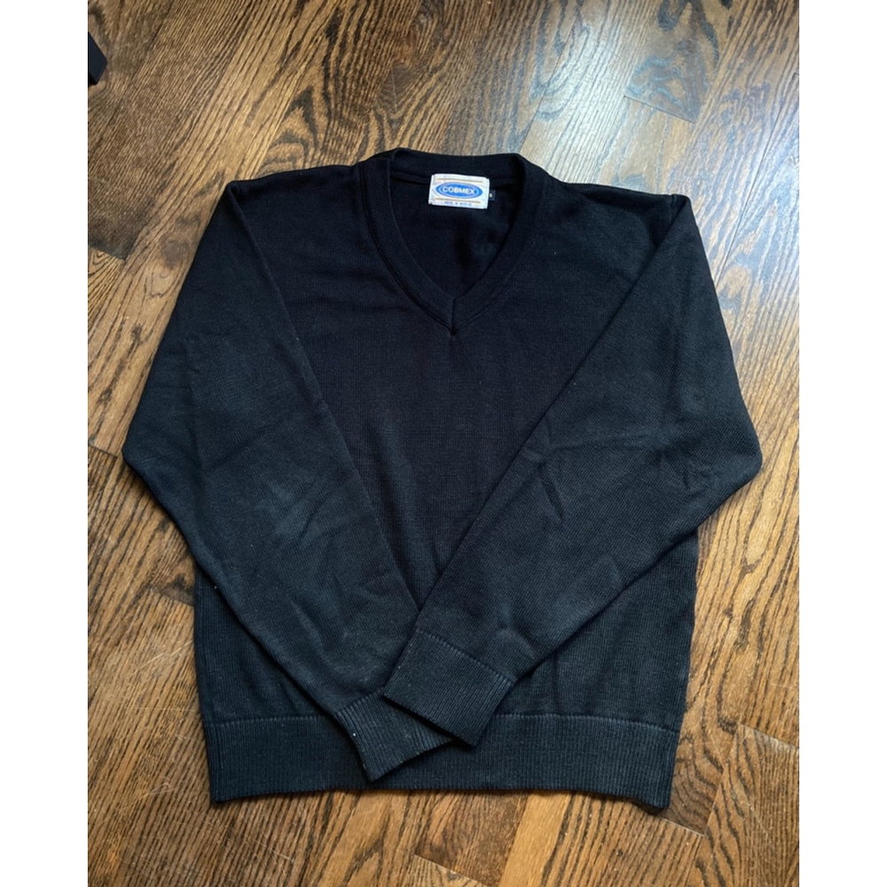 Vintage Men's Cobmex Sweater Black S